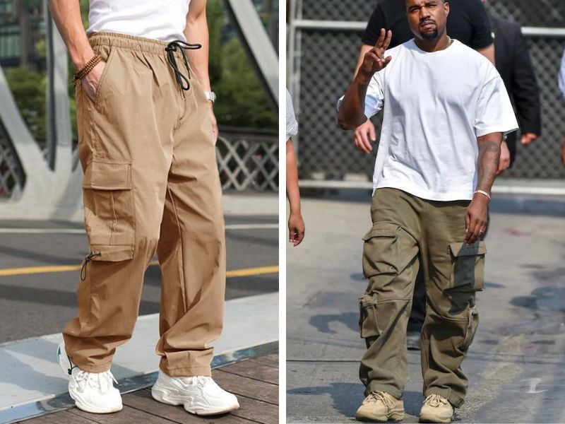 Mẫu quần jogger khaki túi hộp đẹp đậm chất đường phố