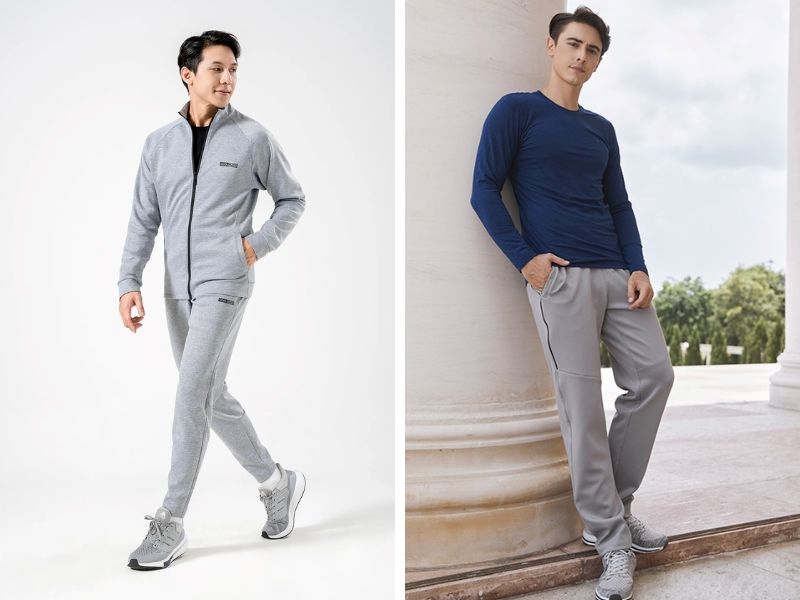 Sweatpants là gì? Trackpants là gì? Khám phá bst cực chất